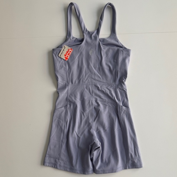 FP Movement Never Better Runsie Romper Lavender XS Activewear Yoga Lounge Runnin - Picture 8 of 11